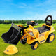 Keezi Ride On Car Toys Kids Excavator Bulldozer Sandpit Digger Car Pretend Play - Mekamart Australia