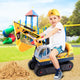 Keezi Ride On Car Toys Kids Excavator Digger Sandpit Bulldozer Car Pretend Play - Mekamart Australia