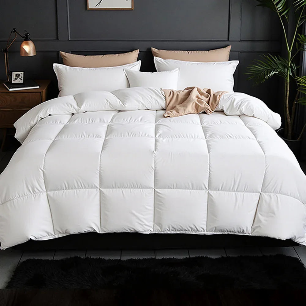 Giselle Bedding 800GSM Goose Down Feather Quilt Winter Blanket Duvet Comforter Single - Mekamart Australia
