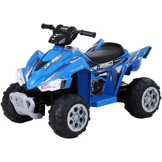Rigo Kids Ride On Car ATV Quad Motorbike Electric Outdoor Toys 12V Blue - Mekamart Australia