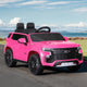 Kids Ride On Car Licensed Chevrolet Tahoe Electric Toys Horn Remote 12V Pink - Mekamart Australia