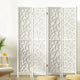 Artiss 4 Panel Room Divider Screen 162x170cm Clover White - Mekamart Australia