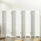 Artiss 8 Panel Room Divider Screen 325x170cm Clover White - Mekamart Australia