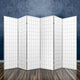 Artiss 6 Panel Room Divider Screen 261x179cm White - Mekamart Australia