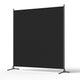 Artiss Room Divider Screen 175x180cm Fabric Black - Mekamart Australia