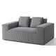 Artiss 2 Seater Sofa Loveseat Sofas Bed Couch No Assembly Corduroy Small Couches Apartement - Mekamart Australia