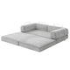 Artiss Convertible Folding Sofa Bed Grey - Mekamart Australia