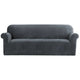 Artiss Sofa Cover Couch Covers 4 Seater Velvet Grey - Mekamart Australia