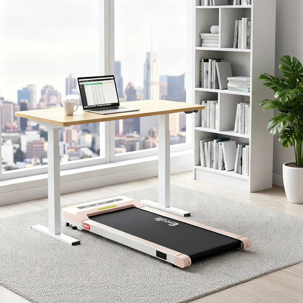 Artiss Electric Treadmill with 140cm Automatic Standing Desk Walking Pad 360mm - Mekamart Australia