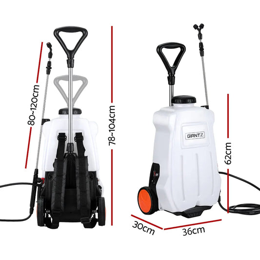 Giantz Weed Sprayer Electric 20L Backpack Trolley - Mekamart Australia