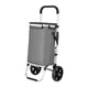 Emajin Shopping Trolley Cart 45KG Foldable Grey - Mekamart Australia