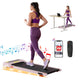 Everfit 3 in 1 Treadmill Electric Walking Pad Incline Under Desk Home Gym 380mm Pink
