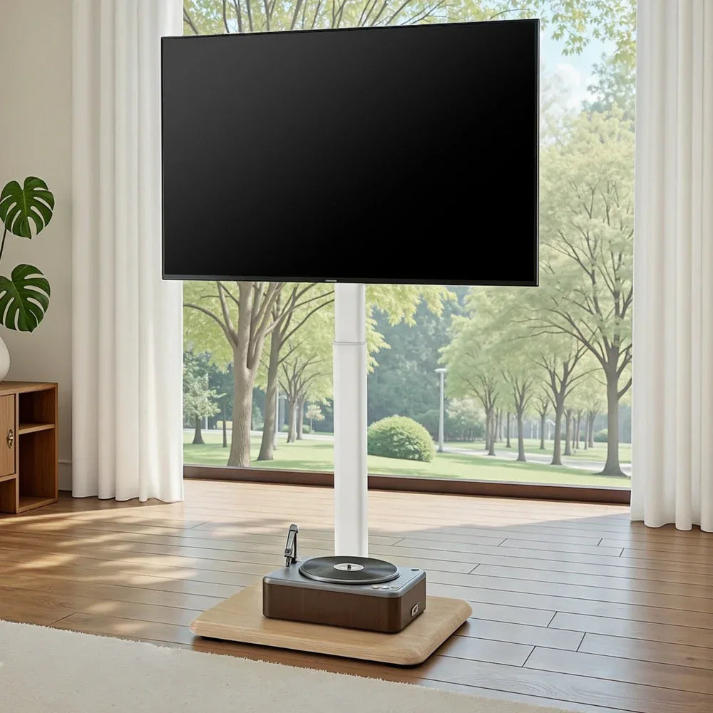 Artiss TV Stand 24-55" Swivel Height Adjustable Floor Mount for TVs - Mekamart Australia