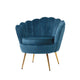 Artiss Armchair Velvet Blue Callista - Mekamart Australia
