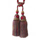 Multi Coloured Double Tassel Curtain Tieback - Mekamart Australia