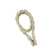 Magnetic weaved rope tieback Linen - Mekamart Australia