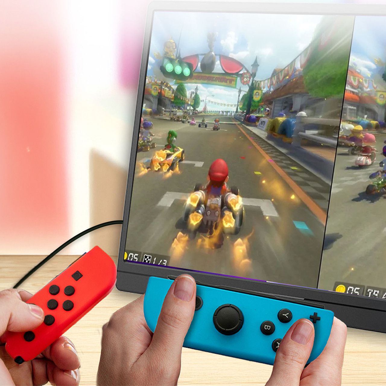 Laser 15.6 Inch Portable Monitor with USB-C and HDMI
