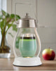 White Nickel Hurricane Lantern - Mekamart Australia