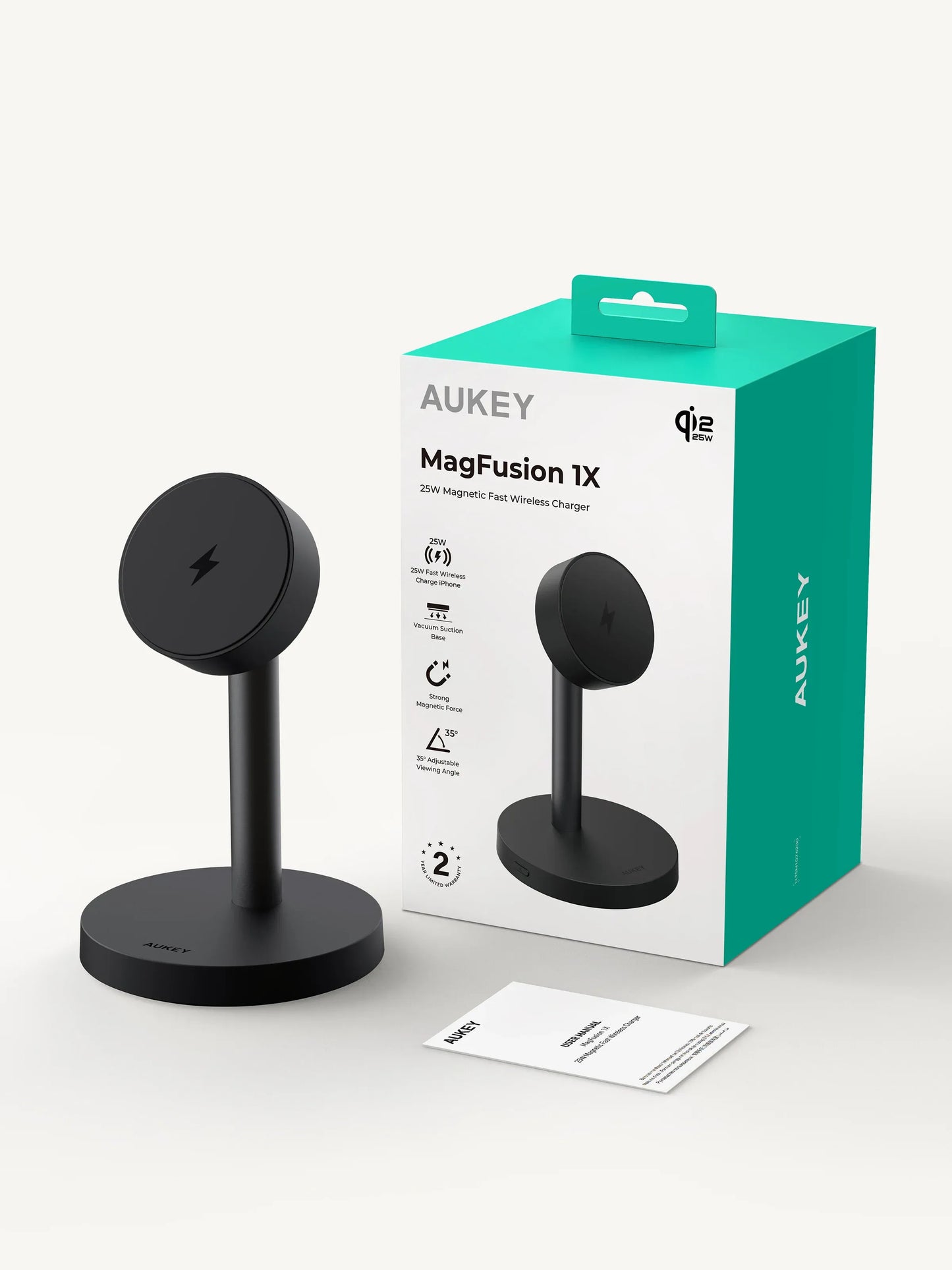 AUKEY LC-MC111 MagFusion 1X Magnetic Wireless Charger