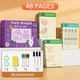 early education cards, dot to dot cards, pen control toys, toddler learning activities, 2-4 year old educational toys, write and wipe cards, fine motor skills, preschool learning resources, Australian kids toys - Multi - Size 48pages