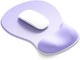 Gel Wrist Rest Mouse Pad - Ergonomic Office Mouse Pad with Wrist Support - Non-Slip Design Desktop Accessory Pad for Home & Game Decoration (06 Purple Gradient)
