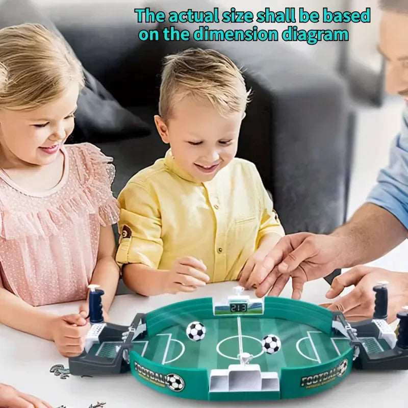 Children's interactive tabletop football game, 5 balls, educational sports tabletop toy, plastic frame, suitable for Valentine's Day, Easter and birthday gifts - Mekamart Australia