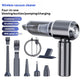 Portable Wireless Vacuum Cleaner 20000PA Vacuum 4-In-1 Vacuum Hand-Held - Gray - Size Brush - less motor with three - gear adjustment and power display