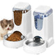Cat Feeder Automatic Cat Feeder Cat Water Dispenser Cat Feeding Set Pet Care