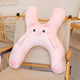 Christmas gift for kids-Kids Travel Pillow, Ergonomic Plush Support for Car Rides, Comfortable Sleep Companion for Children(pink pig) - Mekamart Australia