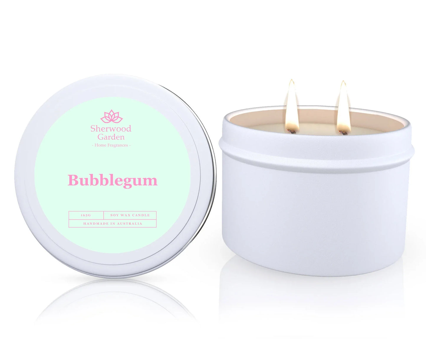 Bubblegum Soy Candle Tin 165g - Mekamart Australia