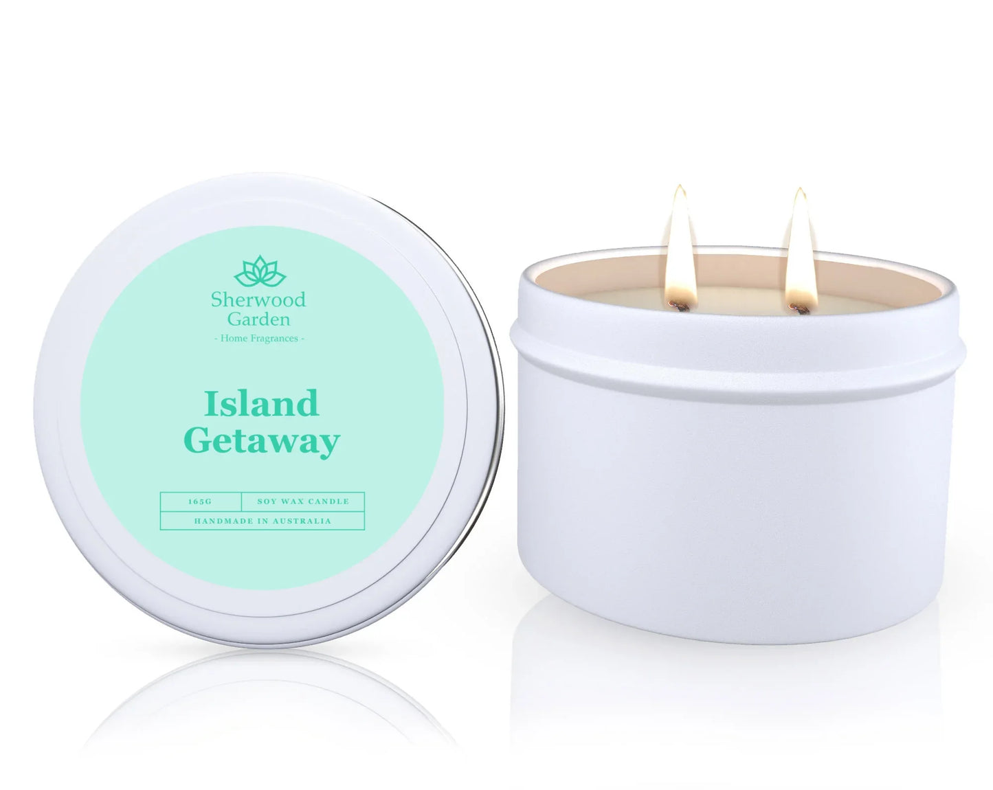 Island Getaway Soy Candle Tin 165g - Mekamart Australia