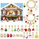 Christmas DIY Jewelry & Craft Advent Calendar(M-17L,20*17*1.1) - Mekamart Australia