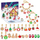Christmas DIY Jewelry & Craft Advent Calendar(M-26,20*17*1.3cm) - Mekamart Australia