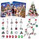 Christmas DIY Jewelry & Craft Advent Calendar(M-31,20*17*1.3cm) - Mekamart Australia
