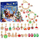Christmas DIY Jewelry & Craft Advent Calendar(
YD-08,20*17*1.3cm) - Mekamart Australia