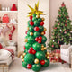 Christmas Balloon Tree Decor Kit - Latex & Foil Balloons Set with Star Topper--94PCs - Mekamart Australia