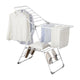Floor-Standing Folding Wing-Shaped Drying Rack-White