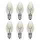 10W E12 C7 Filament Light Bulbs Warm White 10pcs 220-240V Compatible with Living Room Lamps
