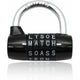 Waterproof and Rustproof 5 Letter Combination Lock for Cabinets, Schools, Businesses, and Homes
