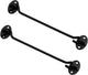Barn Door Latch, 8 Inch Heavy Duty Stainless Steel Gate Latch Lock,Cabin Hook Eye Latch Hook with Mounting Screws for Window,Sliding Door,Back Gate,Closet Doors,Front Porch,Fence,2 Pack