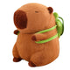 Stuffed Animal Capybara, cute pillow, creative funny ugly cute doll.