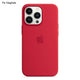 iPhone 14 Pro MagSafe Compatible Liquid Silicone Phone Case with Popover Grip, Perfect Red, MGF Red