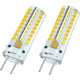 GY6.35 LED bulb, LED G6.35 12V, 7W halogen bulb equivalent to 50W, warm white 3000K, 360° beam angle, for cabinet lighting, non-dimmable (2_MGF