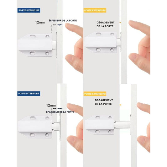 Push To Open 4 Pieces Push Open Push Door Cupboard Magnet Closure For Cabinet Drawer System Magnetic Latch Lock Push