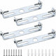 4 pcs 90Mm Ceiling Light Pendant Plate For Mounting Plate Cover Base Mount For Pendant Chandelier Ceiling Light Ceiling