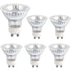 Halogen Bulb Gu10 35W 230V, 380Lm Warm White 2700K, Dimmable Halogen Spot Bulb, For Cabinet Light, Display Lights, Pack