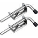 2 pcs Garage Door Lock Bolt Spring Latch Steel Spring Bolts Door Latches And Bolts 128Mm For Garage Door Garden Shed