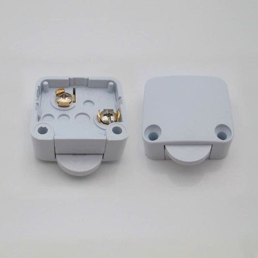 2 pcs Cabinet Cupboard Switch 2A/250V Automatic Switch Cupboards For Applies To Various Lighting Fixtures And All Types
