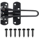 Secondary Door Lock, Security Door Chains, Sliding Door Lock, Stainless Steel Swing Bar, Security Door Lock, Matte Black