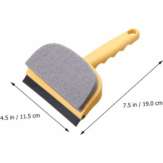 2 pcs Glass Wiper Bath Cleaner Household Floor Cleaners Double-Sided Window Cleaning Sponge Glass Cleaner Glass Cleaner